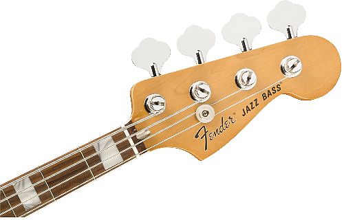 Бас-гитара Fender VINTERA '70S JAZZ BASS®, PAU FERRO FINGERBOARD AGED NATURAL #4 - фото 4