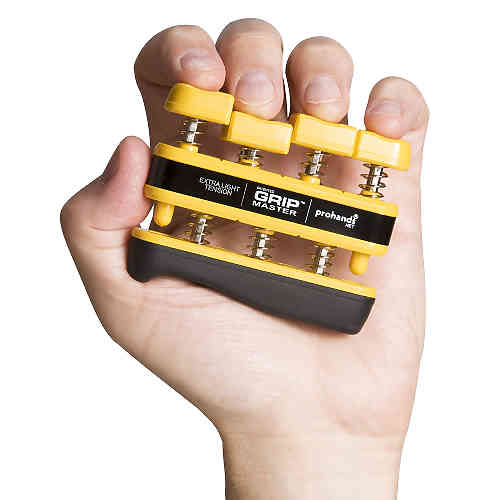Тренажер для пальцев Prohands GRIPMASTER GM-14000 X-Light/Yellow #2 - фото 2