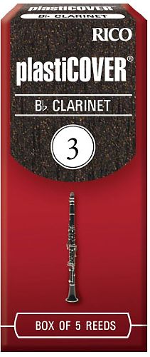 Трость для кларнета Rico Plasticover Bb Clarinet 3,0x5 (RRP05BCL300) #1 - фото 1