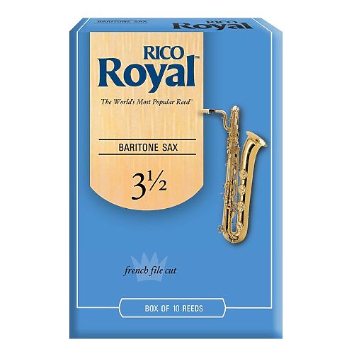 Трость для саксофона Rico Royal Baritone Sax 3,5x10 (RRO10BSX350) #1 - фото 1
