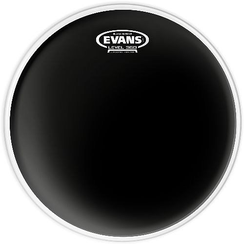 Пластик для том барабана Evans TT10CHR Black Chrome #1 - фото 1
