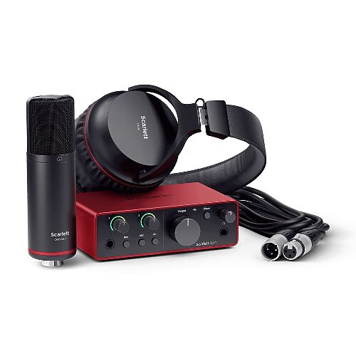 Звуковая карта Focusrite Scarlett Solo Studio 4th Gen  #1 - фото 1