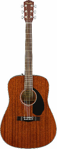 Акустическая гитара Fender CD-60S DREAD ALL-MAH WN #2 - фото 2