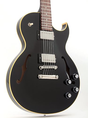 Полуакустическая электрогитара Gibson 2019 ES-235 GLOSS EBONY #1 - фото 1