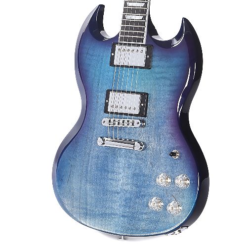 Электрогитара Gibson 2019 SG MODERN BLUEBERRY FADE #1 - фото 1