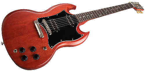 Электрогитара Gibson 2019 SG TRIBUTE VINTAGE CHERRY SATIN #2 - фото 2