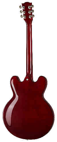 Полуакустическая электрогитара Gibson 2019 ES-335 STUDIO WINE RED #3 - фото 3