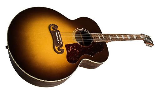 Электроакустическая гитара Gibson 2019 J-200 Studio (Burst) Walnut Burst #3 - фото 3