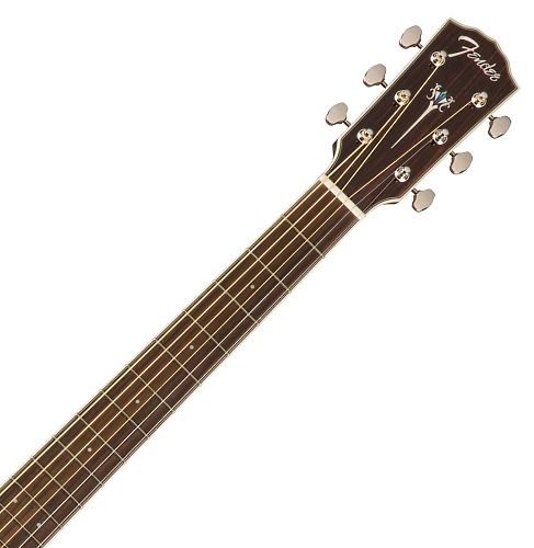 Акустическая гитара Fender PM-1E Dread Std Nat #4 - фото 4