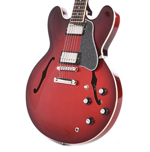 Полуакустическая электрогитара Gibson 2019 ES-335 Dot Cherry Burst #2 - фото 2