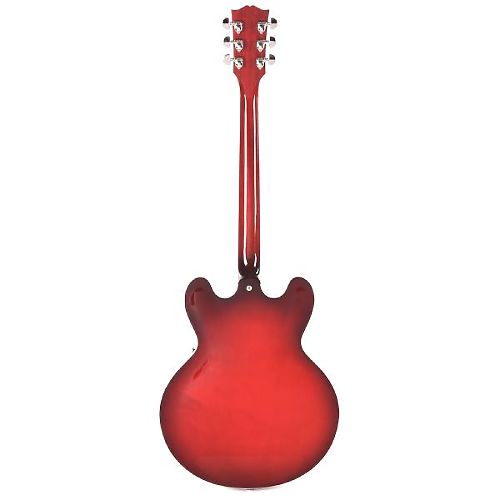 Полуакустическая электрогитара Gibson 2019 ES-335 Dot Cherry Burst #4 - фото 4