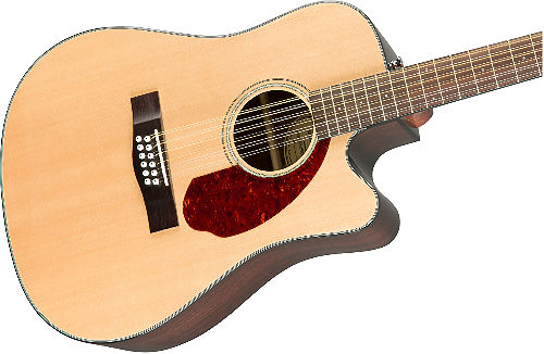 Электроакустическая гитара Fender CD-140SCE DREAD 12 NAT W/C #1 - фото 1