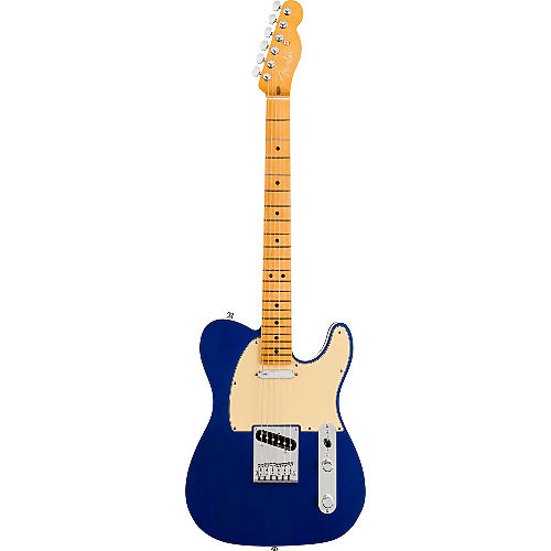 Электрогитара Fender American Ultra Telecaster®, Maple Fingerboard Cobra Blue #2 - фото 2