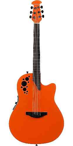 Электроакустическая гитара Ovation 1868TX-GO Elite T Super Shallow Gloss Orange #2 - фото 2