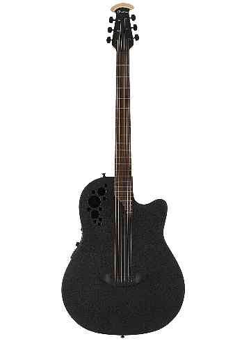 Электроакустическая гитара Ovation DS778TX-5 Elite T Mid Cutaway D-Scale Black Textured #2 - фото 2