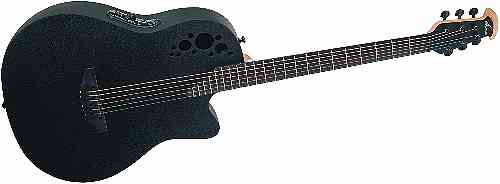 Электроакустическая гитара Ovation DS778TX-5 Elite T Mid Cutaway D-Scale Black Textured #3 - фото 3