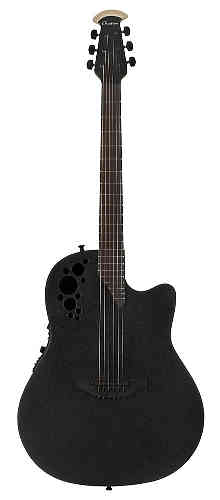 Электроакустическая гитара Ovation 2078TX-5 Elite TX Deep Contour Black Textured #2 - фото 2