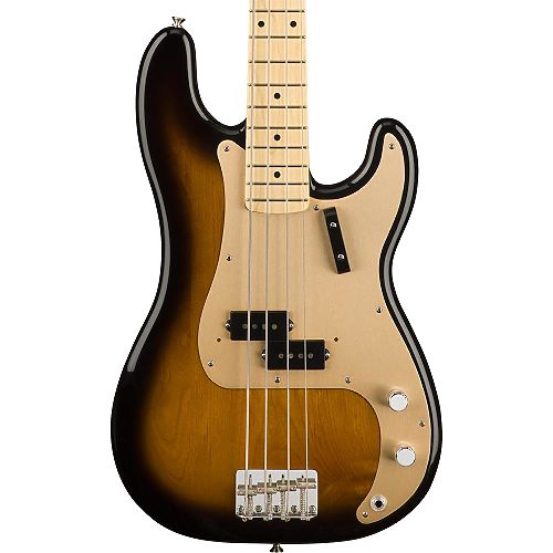 Бас-гитара Fender American Original 50s Precision Bass®, Maple Fingerboard 2-Color Sunburst #1 - фото 1