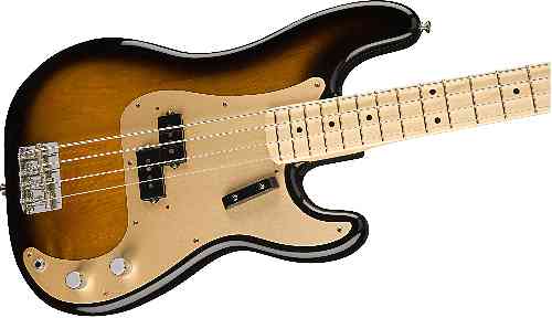 Бас-гитара Fender American Original 50s Precision Bass®, Maple Fingerboard 2-Color Sunburst #2 - фото 2