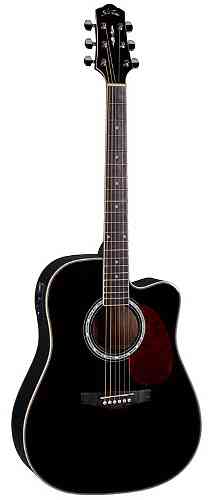 Электроакустическая гитара Naranda DG220CEBK #1 - фото 1