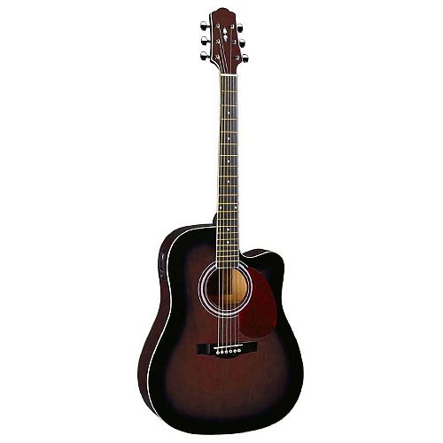 Электроакустическая гитара Naranda DG220CE-WRS #2 - фото 2