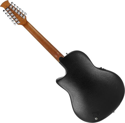 Электроакустическая гитара Applause AB2412II-5 Balladeer Mid Cutaway Black #4 - фото 4