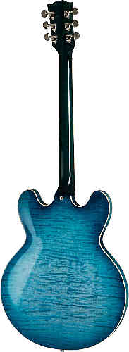 Полуакустическая электрогитара Gibson 2019 ES-335 FIGURED GLACIER BLUE #3 - фото 3