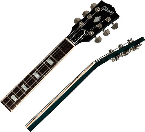 Полуакустическая электрогитара Gibson 2019 ES-335 FIGURED GLACIER BLUE #4 - фото 4