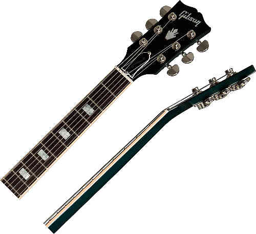 Полуакустическая электрогитара Gibson 2019 ES-335 FIGURED GLACIER BLUE #4 - фото 4
