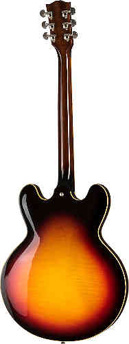Полуакустическая электрогитара Gibson 2019 ES-335 FIGURED Sunset Burst #3 - фото 3