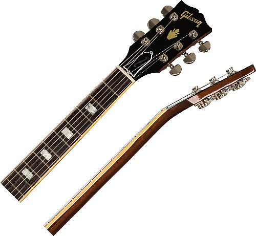 Полуакустическая электрогитара Gibson 2019 ES-335 FIGURED Sunset Burst #4 - фото 4