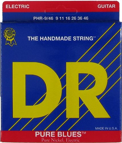 Струны для электрогитары DR PHR-9/46 PURE BLUES #1 - фото 1
