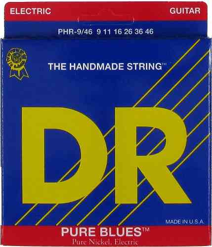 Струны для электрогитары DR PHR-9/46 PURE BLUES #1 - фото 1