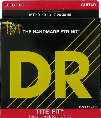 Струны для электрогитары DR MT-10 Tite-Fit #1 - фото 1