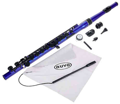 Поперечная флейта NUVO Student Flute - Blue/Black #2 - фото 2