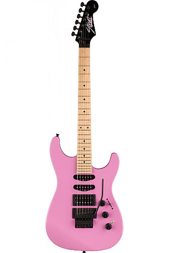 Электрогитара Fender LTD ED HM STRAT MN FLASH PINK #2 - фото 2