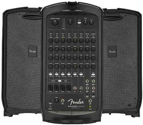Портативная акустическая система Fender Passport Venue Series 2 Black 230V EU  #1 - фото 1