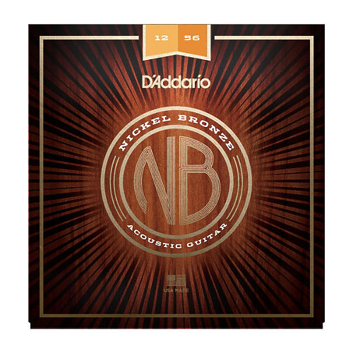 Струны для акустической гитары D`Addario NB1256  #1 - фото 1