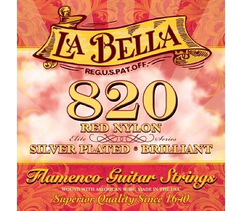 Струны для классической гитары La Bella 820 Flamenco  #1 - фото 1