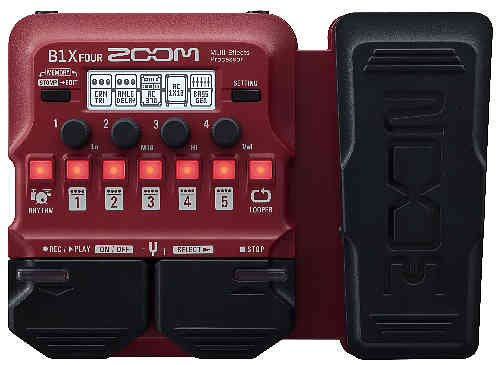 Процессор для бас-гитары Zoom B1X FOUR  #1 - фото 1