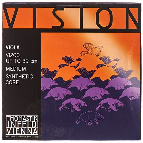 Струны для альта Thomastik Vision VI200  #1 - фото 1