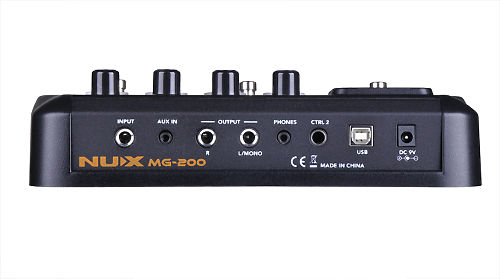 Процессор эффектов Nux MG-200  #3 - фото 3