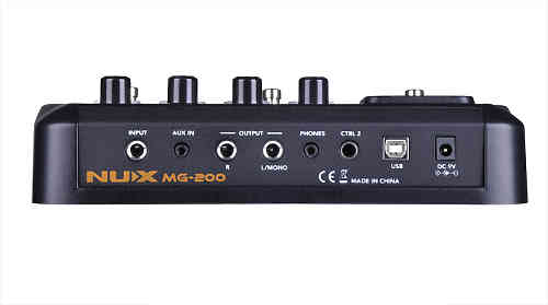 Процессор эффектов Nux MG-200  #3 - фото 3