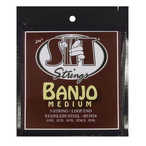 Струны для банджо Sit Strings B51024  #1 - фото 1