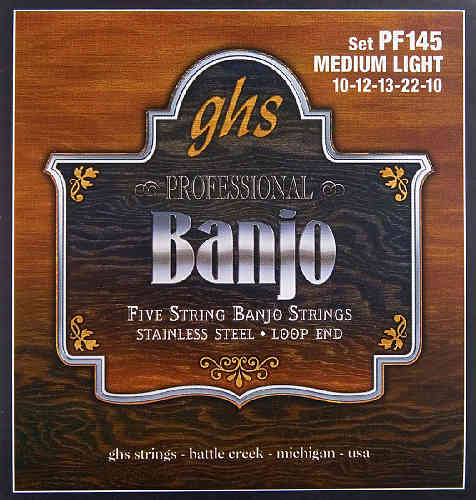 Струны для банджо GHS PF145  #1 - фото 1