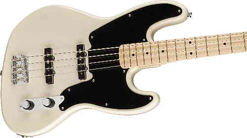 Бас-гитара Squier Paranormal Jazz Bass® '54, Maple Fingerboard, White Blonde  #3 - фото 3