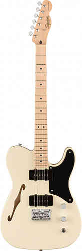 Электрогитара Squier Paranormal Cabronita Telecaster® Thinline, Maple Fingerboard Olympic White #2 - фото 2