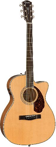 Электроакустическая гитара Fender PM-3CE Standard Triple O NAT  #2 - фото 2