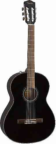 Классическая гитара Fender CN-60S NYLON, BLACK WN  #2 - фото 2
