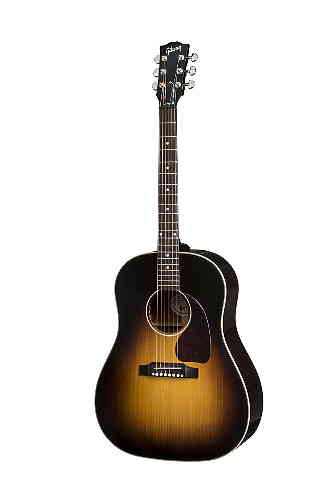 Электроакустическая гитара Gibson J-45 Standard Vintage Sunburst  #2 - фото 2